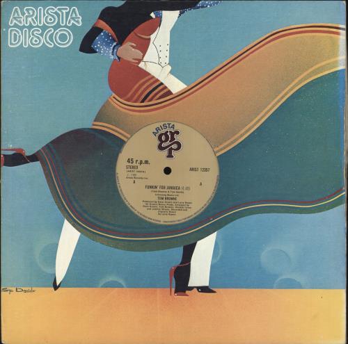 【レア盤】WAAJEED 　Funkin' For Jamaica　12インチ Tom Browne Funkin' For Jamaica UK 12